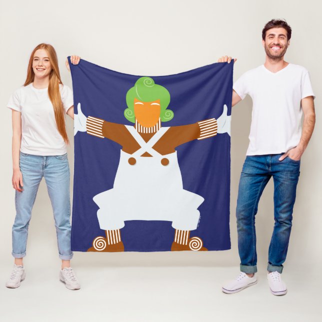 Cobertor De Velo Oompa Loompa Arms Out (In Situ)