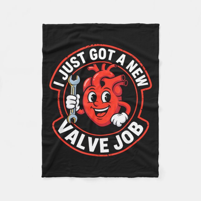 Cobertor De Velo Open Heart Surgery Recovery Funny  (Frente)