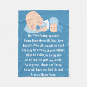 Cobertor De Velo Oração - Folheto, 60"x80"