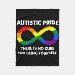 Cobertor De Velo Orgulho Autista - Conscientização do Autismo - Inf
