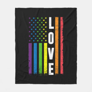 Cobertor De Velo Orgulho gay Homens Presentes Mulheres LGBT Bandeir