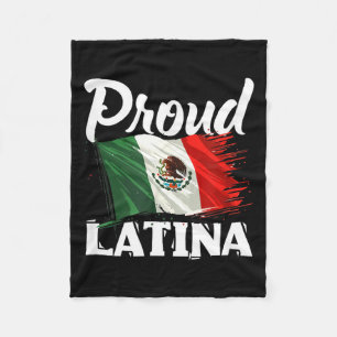 Cobertor De Velo Orgulhosa latina bandeira do orgulho mexicano raíz