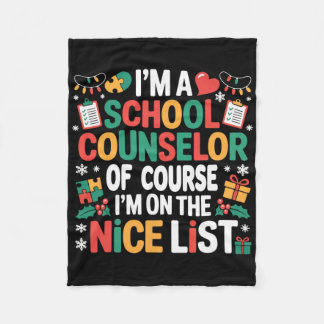 Cobertor De Velo Orientador Escolar Natal Eu Sou Um Orientador Esco
