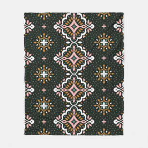 Cobertor De Velo Oriental Damask: Talavera Vintage Elegance