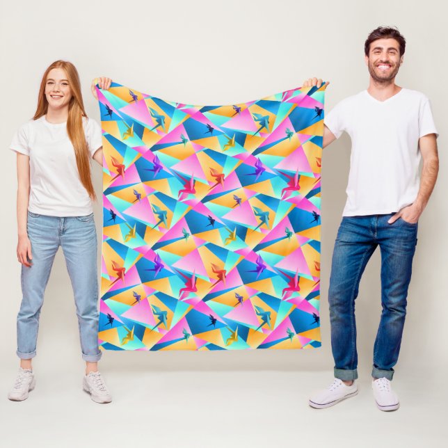 Cobertor De Velo Origami Kaleidoscope (In Situ)