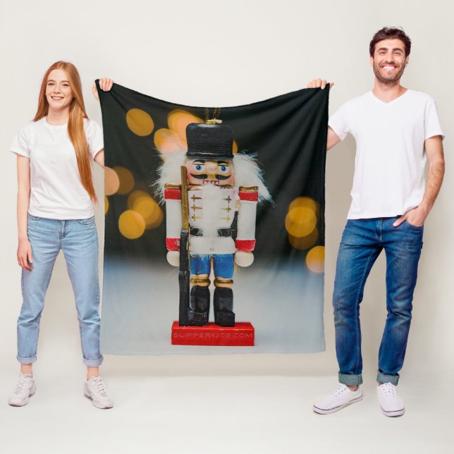 Cobertor De Velo Ornamento de figurino do craqueador de NatalJoe nu (In Situ)