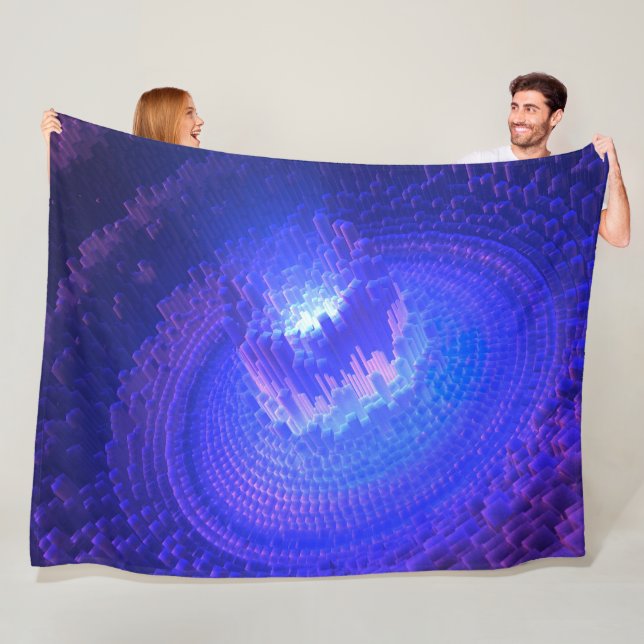 Cobertor De Velo Orthohedron Fleece Blanket (In Situ)
