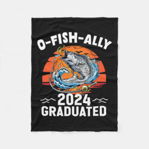Cobertor De Velo Ortro O-fish-ally 2024 Graduação do Mais velho