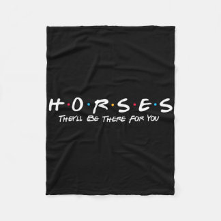 Cobertor De Velo Os Cavalos Estarão Lá Para Você - Cavalo De Cavalo