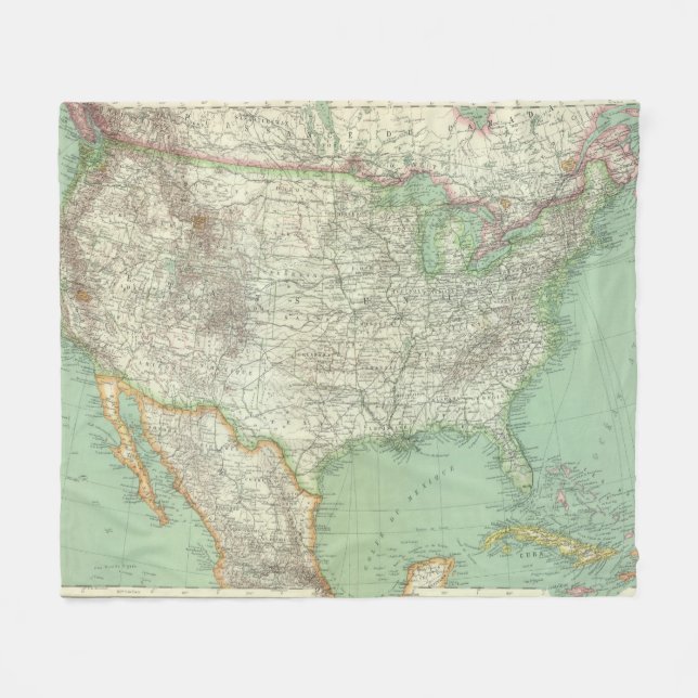 Cobertor De Velo Os Estados Unidos 7 (Frente (Horizontal))
