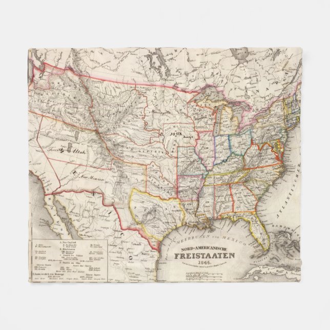 Cobertor De Velo Os Estados Unidos da América (Frente (Horizontal))