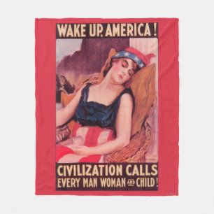 Cobertor De Velo Os Estados Unidos do promocional de AmericaWar II