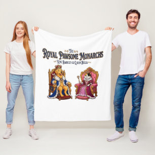 Cobertor De Velo Os Monarcas Reais Pawsome