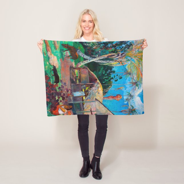 Cobertor De Velo Os Porcos Negros, Gauguin (In Situ)