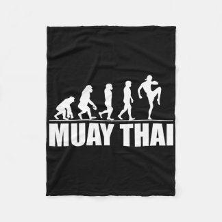 Cobertor De Velo Ótima Evolução do Muay Thai Presente Kickboxing Ar