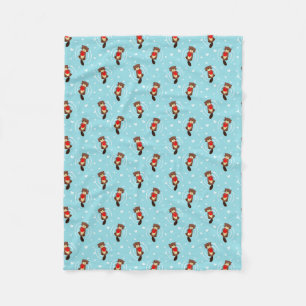 Cobertor De Velo Otter Pups Fleece Blanket