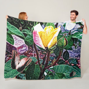 Cobertor De Velo Ouro