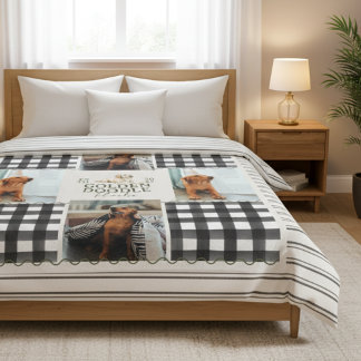 Cobertor De Velo Ouro Gingham - Pet Quatro Fotografia Verificada