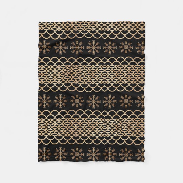 Cobertor De Velo Ouro Helm de Awe Blanket (Frente)