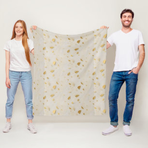 Cobertor De Velo Ouro Quieto — Luxo Sutil e Suíte de Casamento