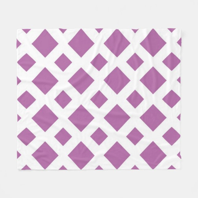 Cobertor De Velo Ouros de lavanda em Branco (Frente (Horizontal))