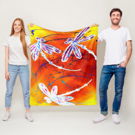 Cobertor De Velo Outback Dragonfly Dance