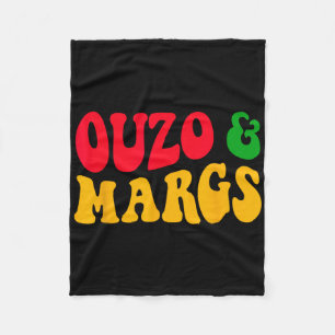 Cobertor De Velo Ouzo E Margs Divertido Cinco De Mayo Grego Ortodox