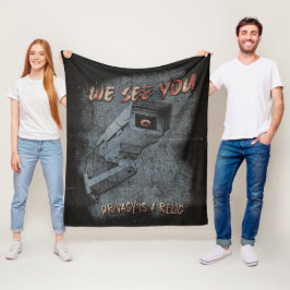 Cobertor De Velo Overlook - Design de Streetwear tecno-distópicos