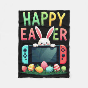 Cobertor De Velo Ovos de Páscoa para Jogadores de Vídeo Bunny