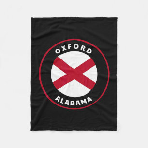Cobertor De Velo Oxford Alabama Al Bandeira do Estado Crachá Férias