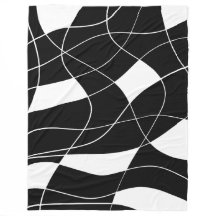 padrão abstrato preto e branco moderno