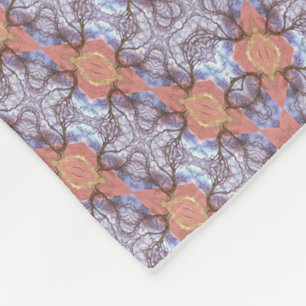 COBERTOR DE VELO PADRÃO ÁRVORES E CAMPOS