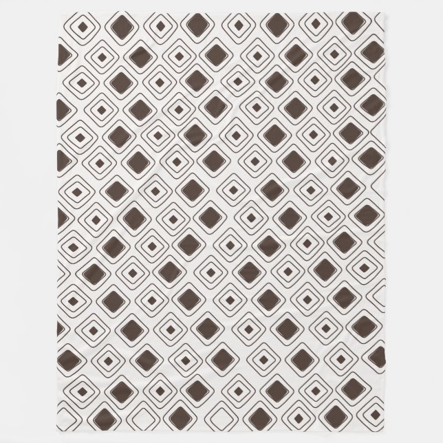 Cobertor De Velo Padrão Aztec Geométrico Tribal Neutral Boho Soft (Frente)