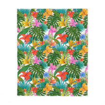 PADRÃO BOTÂNICO FLORAL TROPICAL