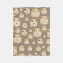 Padrão Castanho de Hamster Cute