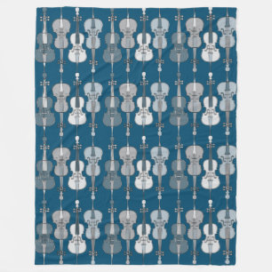 Cobertor De Velo Padrão Cellos Colorido