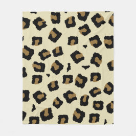 Cobertor De Velo Padrão contínuo de leopardo