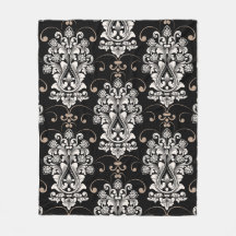 Padrão contínuo Pretty Damask