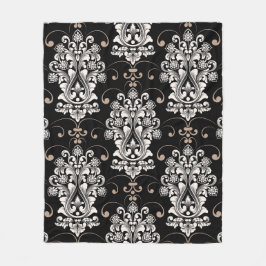 Cobertor De Velo Padrão contínuo Pretty Damask