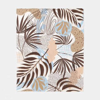 Cobertor De Velo Padrão de abstrato sem costura no fundo branco