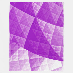 Cobertor De Velo Padrão de abstrato violeta