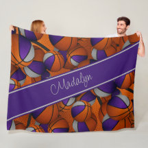 padrão de bolas de basquete de cinza roxa, persona