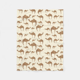 Cobertor De Velo Padrão de Camel Animal