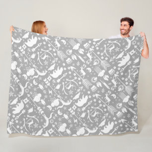 Cobertor De Velo Padrão De Criação Do Urso Rústico Raposo Raposo Ra