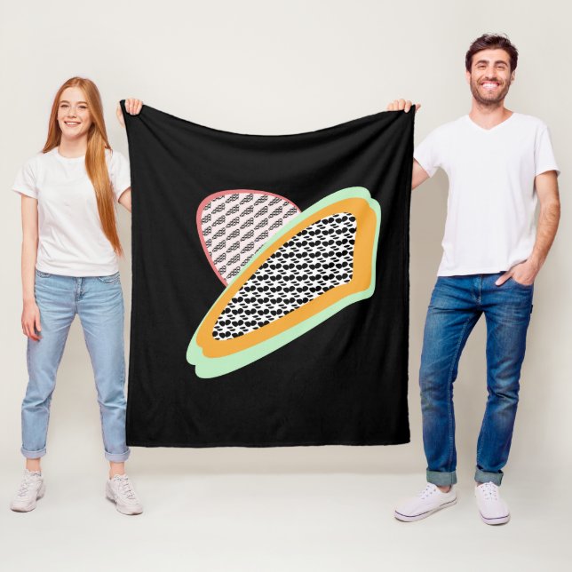Cobertor De Velo Padrão de Dragonfrutídeos da Papaya Fruta (In Situ)