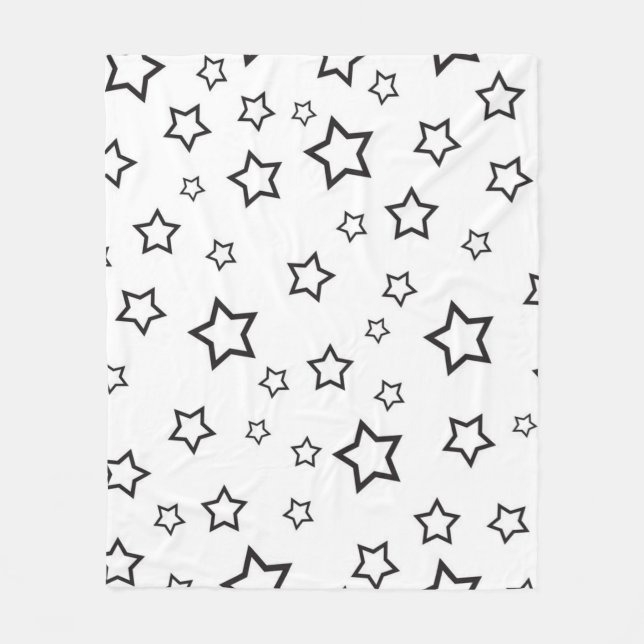 Cobertor De Velo Padrão de estrelas (Frente)
