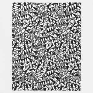 Cobertor De Velo Padrão de estrutura louco 060423