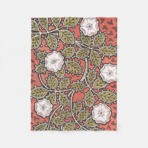 Cobertor De Velo Padrão de Flor de Ilustração de Rosa