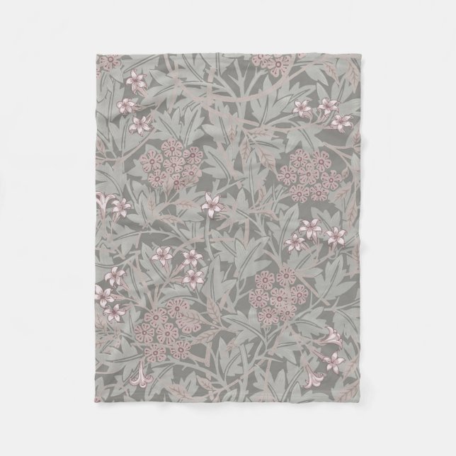 Cobertor De Velo Padrão de Flor de Jasmim de William Morris (Frente)