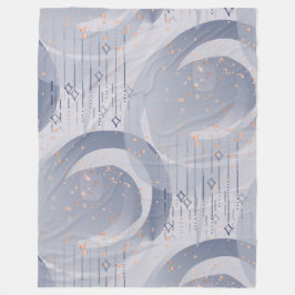 Cobertor De Velo Padrão de Formas de Deco de Abstrato Extraordinári